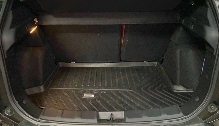 2023 Tata NEXON XZA PLUS LUX SUNROOF RED DARK PETROL, Petrol, Automatic, 17,596 km, Boot Inside