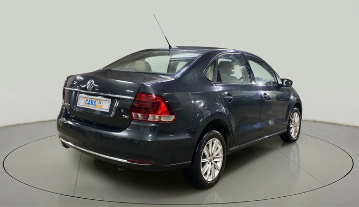 2016 Volkswagen Vento HIGHLINE 1.5 AT, Diesel, Automatic, 88,679 km, Right Back Diagonal