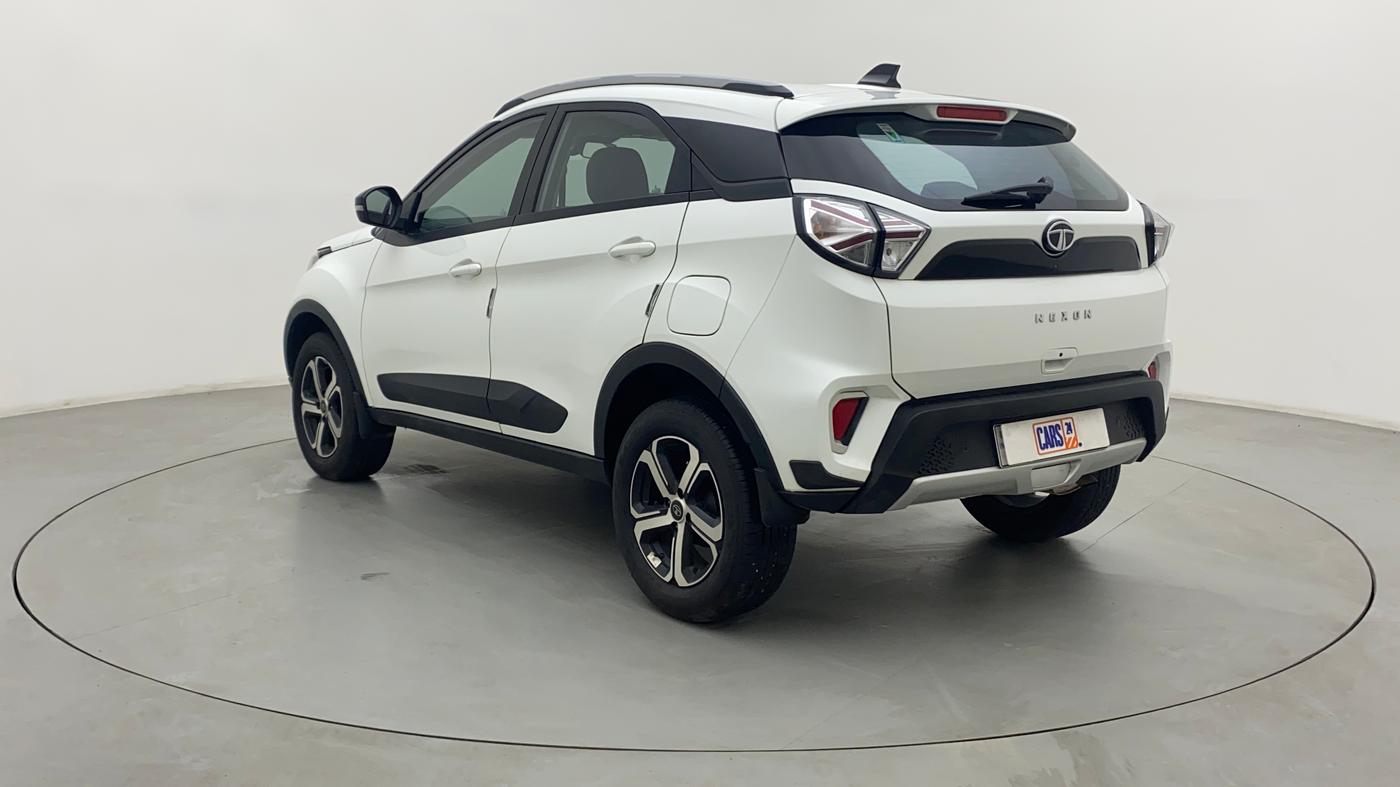 2022 Tata NEXON XZ PLUS (HS) PETROL, Petrol, Manual, 7,420 km, Left Back Diagonal