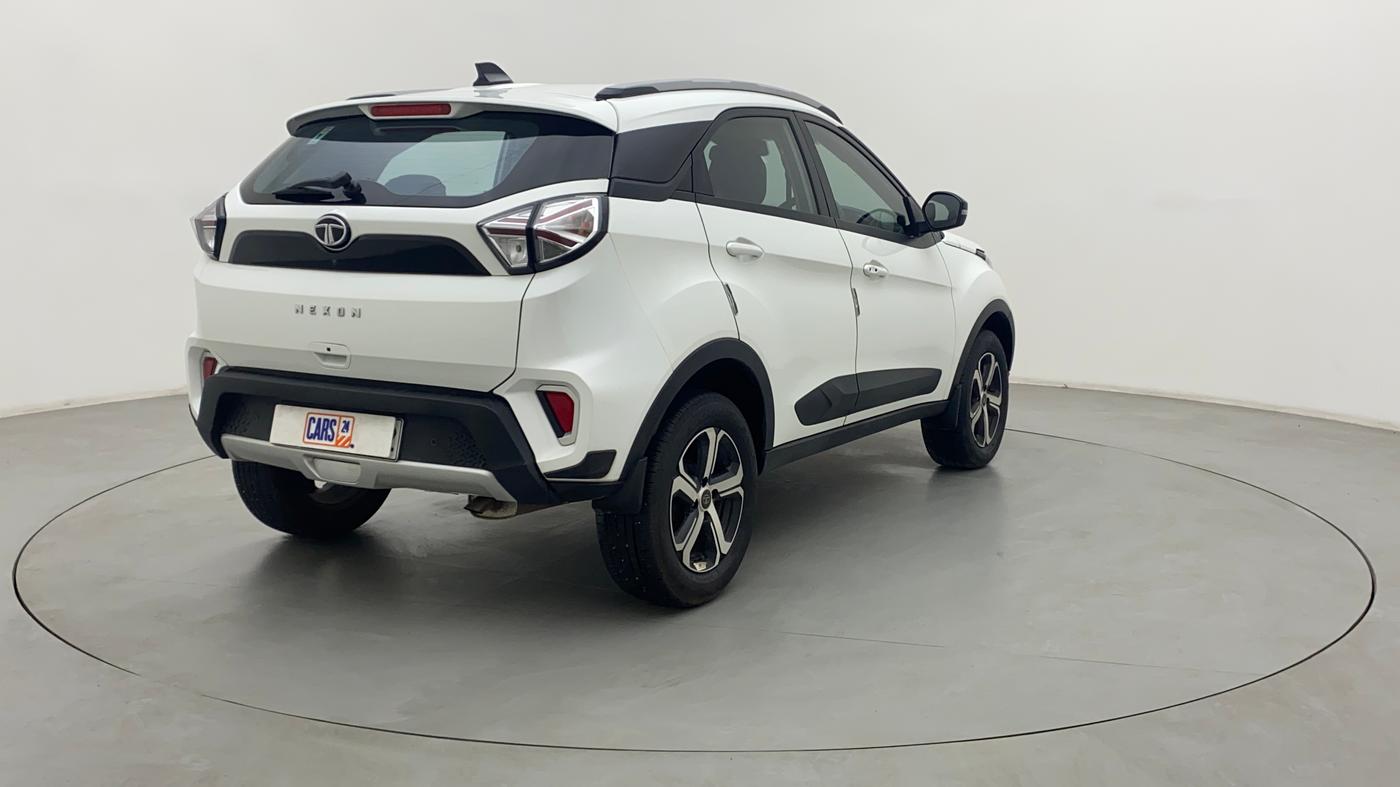 2022 Tata NEXON XZ PLUS (HS) PETROL, Petrol, Manual, 7,420 km, Right Back Diagonal