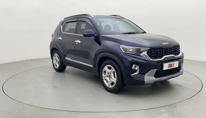 2023 KIA SONET HTK PLUS 1.2 PETROL MT, Petrol, Manual, 9,868 km, Right Front Diagonal