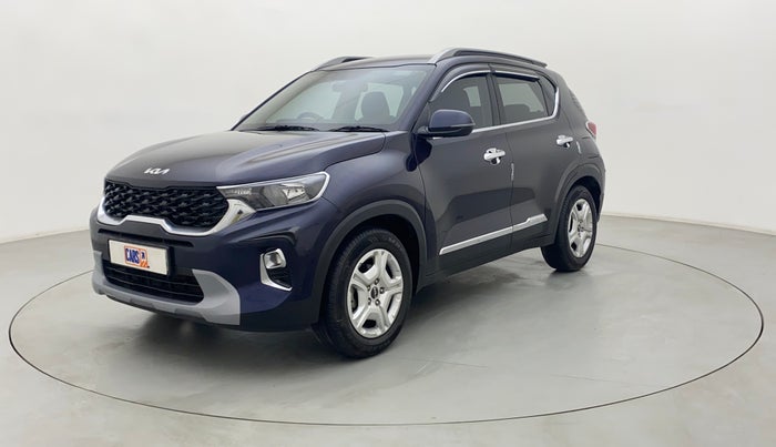 2023 KIA SONET HTK PLUS 1.2 PETROL MT, Petrol, Manual, 9,868 km, Left Front Diagonal