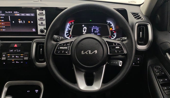 2023 KIA SONET HTK PLUS 1.2 PETROL MT, Petrol, Manual, 9,868 km, Steering Wheel Close Up