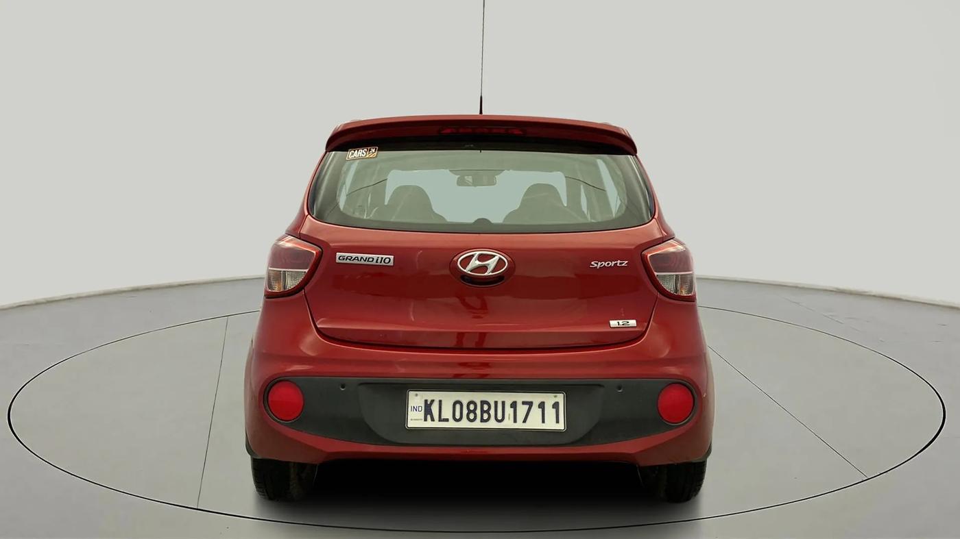 2019 Hyundai Grand i10 SPORTZ 1.2 KAPPA VTVT, Petrol, Manual, 48,997 km, Back/Rear