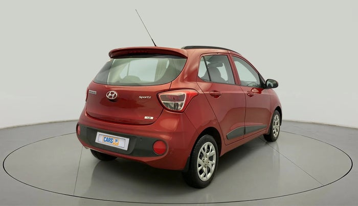 2019 Hyundai Grand i10 SPORTZ 1.2 KAPPA VTVT, Petrol, Manual, 48,997 km, Right Back Diagonal