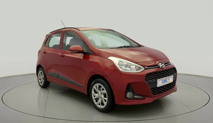 2019 Hyundai Grand i10 SPORTZ 1.2 KAPPA VTVT, Petrol, Manual, 48,997 km, Right Front Diagonal