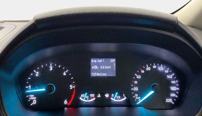 2020 Ford Ecosport TREND 1.5L DIESEL, Diesel, Manual, 73,733 km, Odometer Image