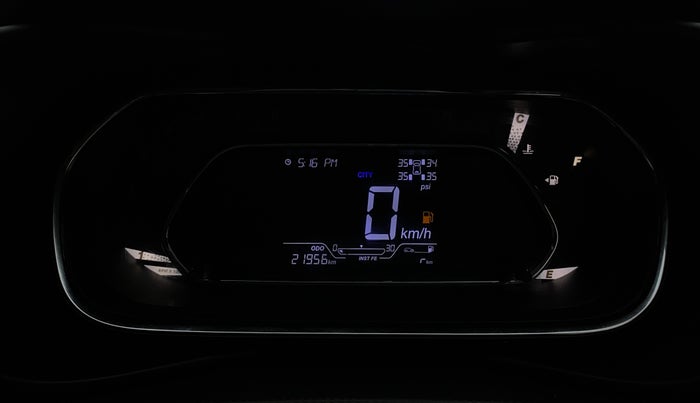 2022 Tata NEXON XZ PLUS (HS) PETROL, Petrol, Manual, 22,206 km, Odometer Image