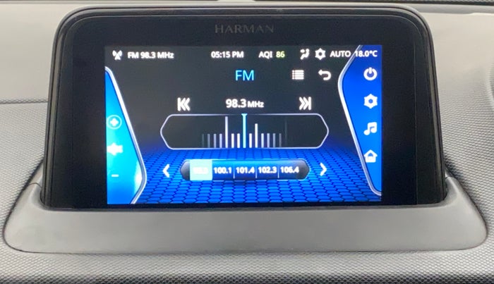 2022 Tata NEXON XZ PLUS (HS) PETROL, Petrol, Manual, 22,206 km, Infotainment System