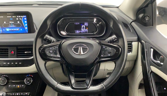 2022 Tata NEXON XZ PLUS (HS) PETROL, Petrol, Manual, 22,206 km, Steering Wheel Close Up