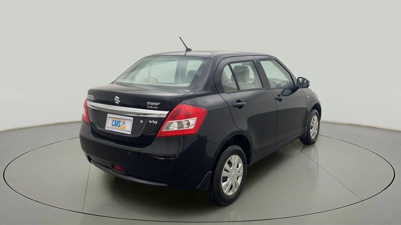2014 Maruti Swift Dzire VXI, Petrol, Manual, 74,586 km, Right Back Diagonal