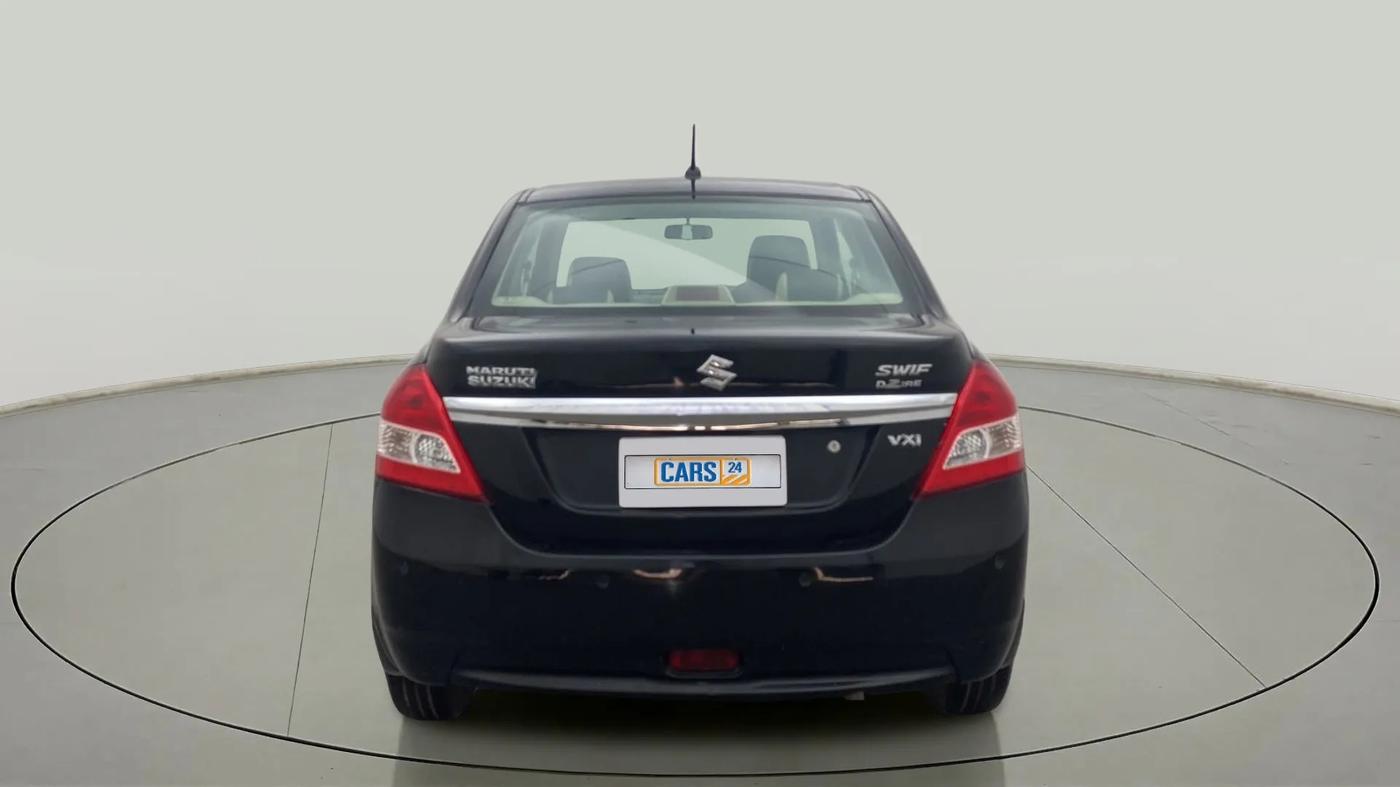 2014 Maruti Swift Dzire VXI, Petrol, Manual, 74,586 km, Back/Rear