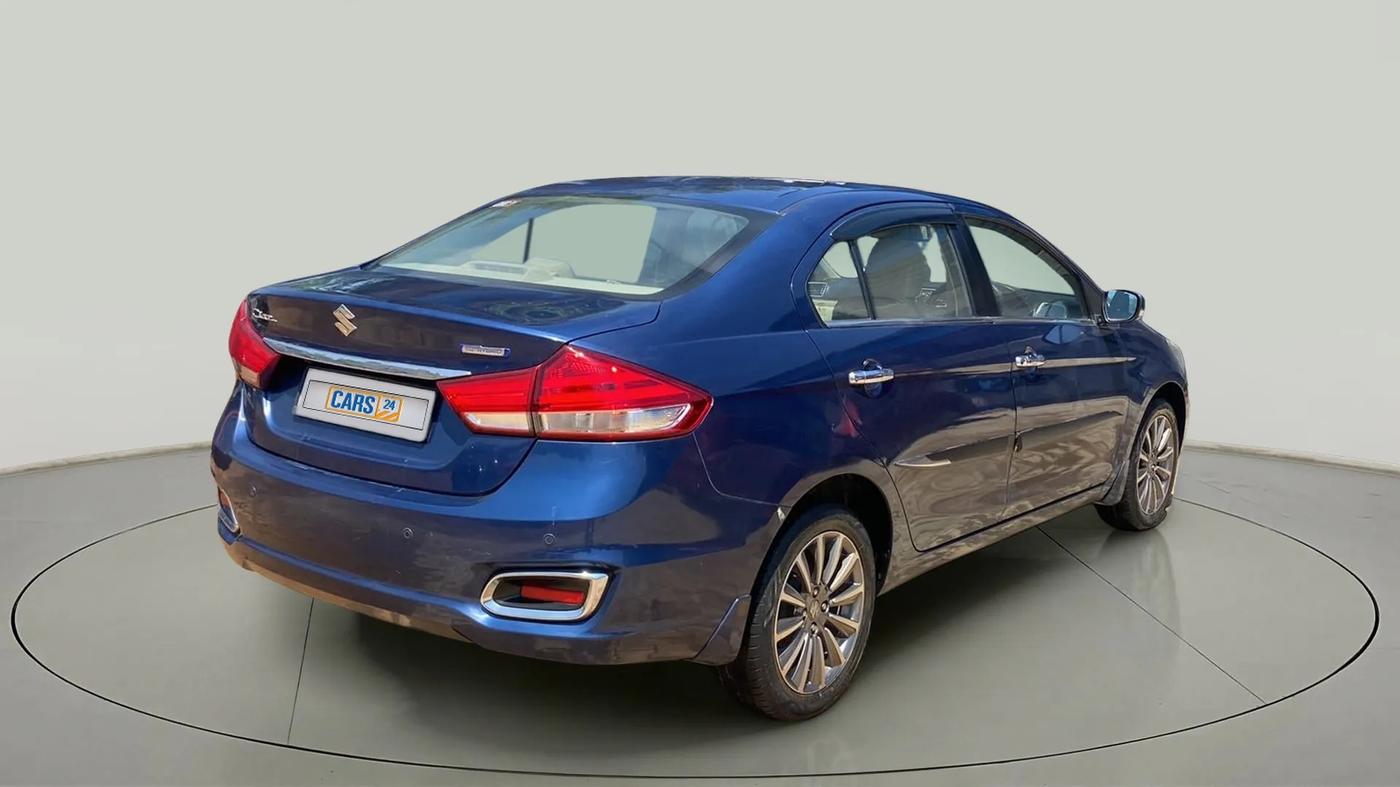 2018 Maruti Ciaz ALPHA 1.5 SHVS PETROL, Petrol, Manual, 84,248 km, Right Back Diagonal