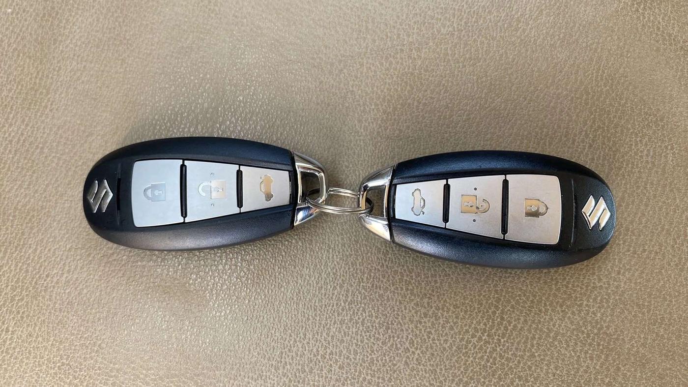 2018 Maruti Ciaz ALPHA 1.5 SHVS PETROL, Petrol, Manual, 84,248 km, Key Close Up