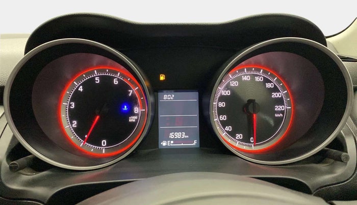 2019 Maruti Swift VXI, Petrol, Manual, 16,973 km, Odometer Image