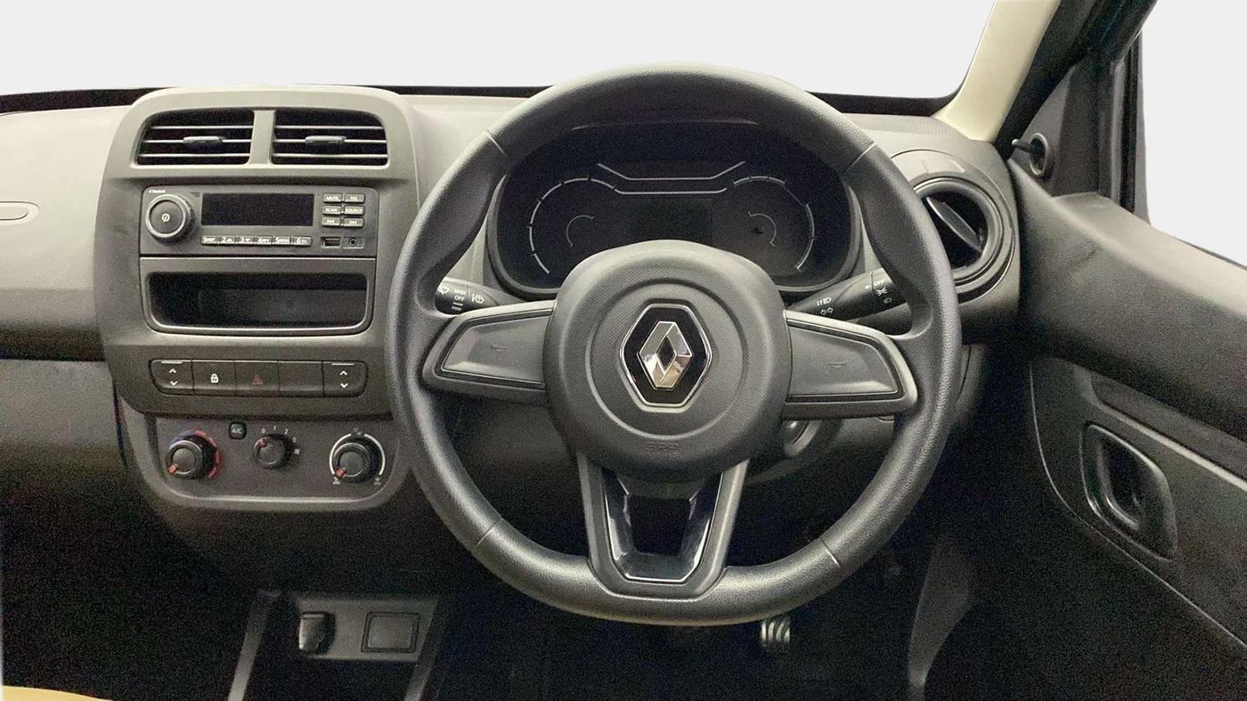2021 Renault Kwid RXL 1.0 AMT, Petrol, Automatic, 13,545 km, Steering Wheel Close Up