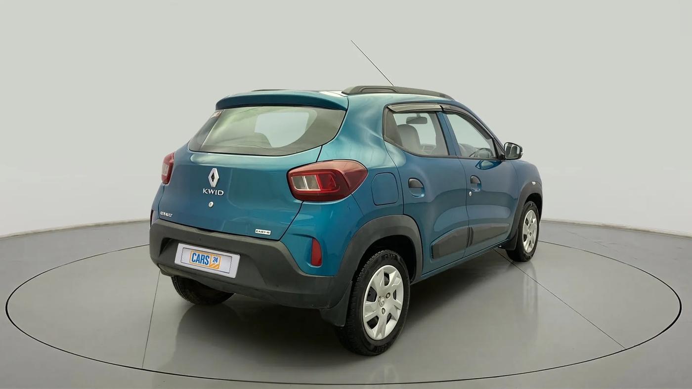 2021 Renault Kwid RXL 1.0 AMT, Petrol, Automatic, 13,545 km, Right Back Diagonal