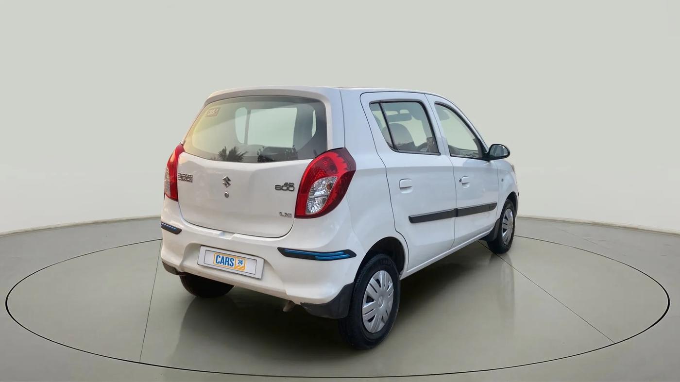 2013 Maruti Alto 800 LXI, Petrol, Manual, 41,453 km, Right Back Diagonal