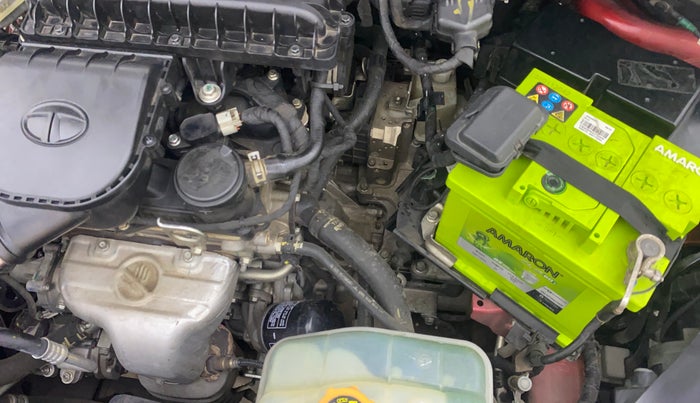 2019 Tata TIGOR XZA PLUS PETROL, Petrol, Automatic, 28,106 km, Engine View - Left