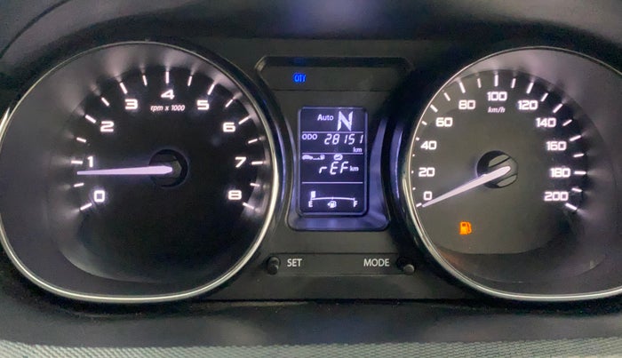 2019 Tata TIGOR XZA PLUS PETROL, Petrol, Automatic, 28,106 km, Odometer Image