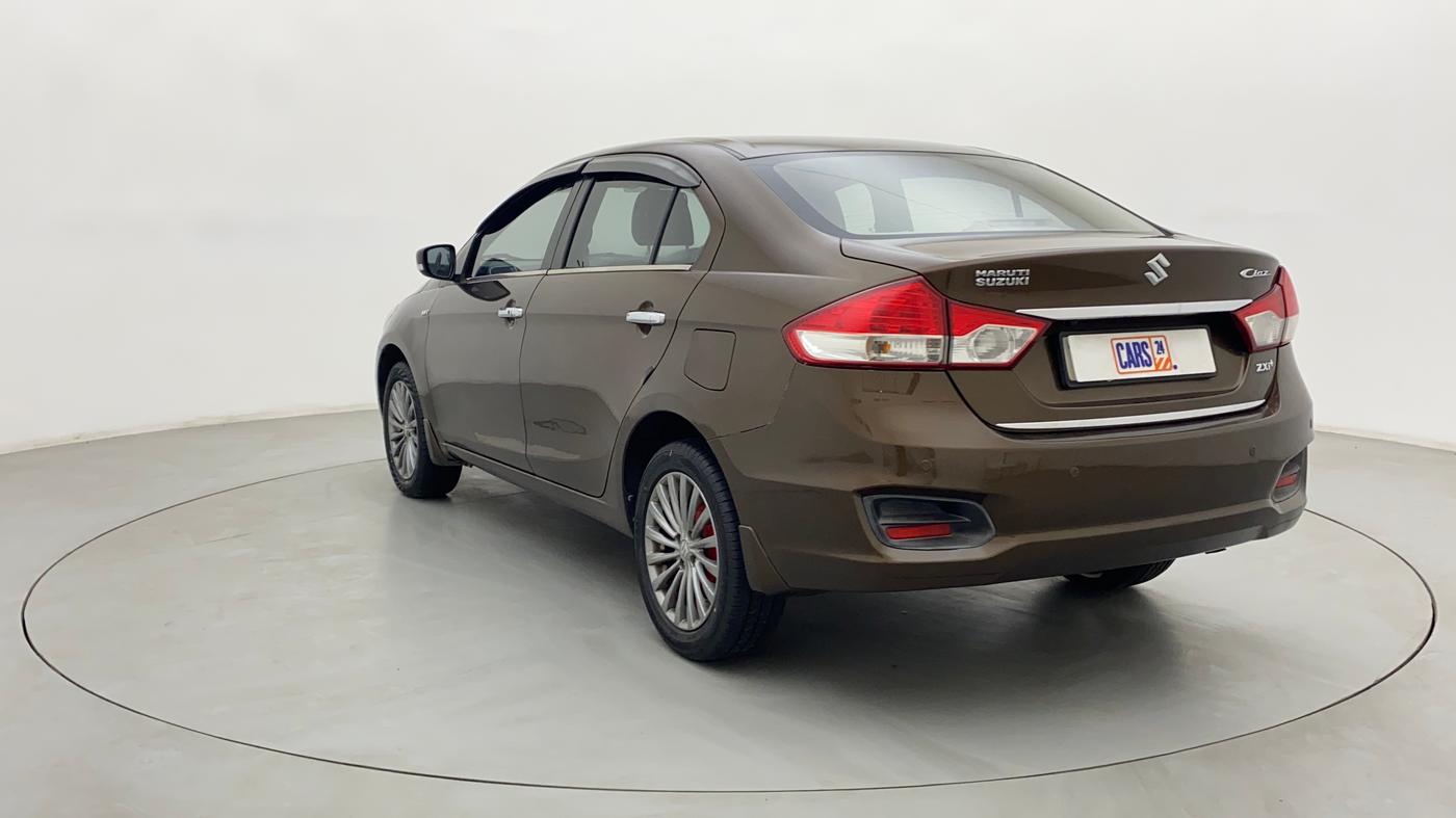 2015 Maruti Ciaz ZXI+, Petrol, Manual, 96,372 km, Left Back Diagonal