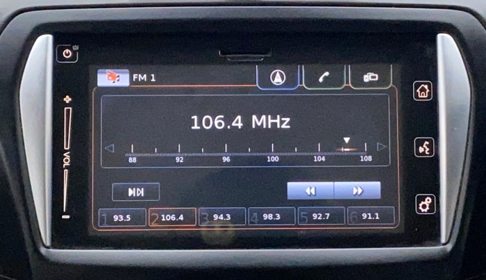 2015 Maruti Ciaz ZXI+, Petrol, Manual, 96,372 km, Infotainment System