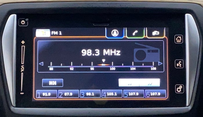 2018 Maruti Ciaz ALPHA  AT 1.4  PETROL, Petrol, Automatic, 46,103 km, Infotainment System