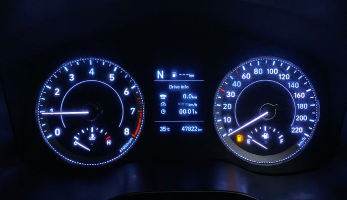 2021 Hyundai VENUE SX 1.0 TURBO IMT, Petrol, Manual, 47,902 km, Odometer Image