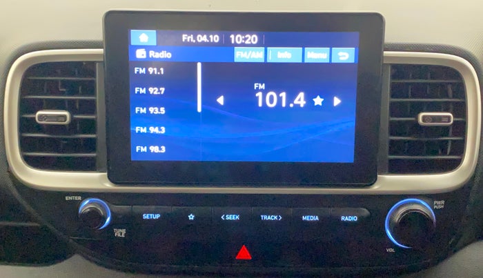 2021 Hyundai VENUE SX 1.0 TURBO IMT, Petrol, Manual, 47,902 km, Infotainment System