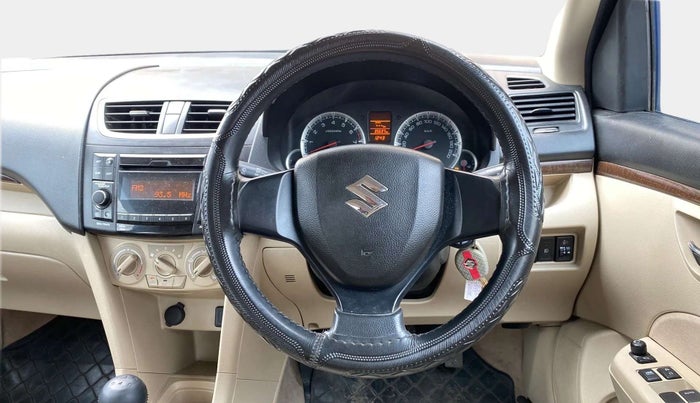 2016 Maruti Swift Dzire VXI, Petrol, Manual, 35,649 km, Steering Wheel Close Up