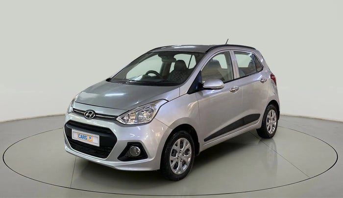 2014 Hyundai Grand i10 SPORTZ 1.2 KAPPA VTVT, Petrol, Manual, 85,117 km, Left Front Diagonal