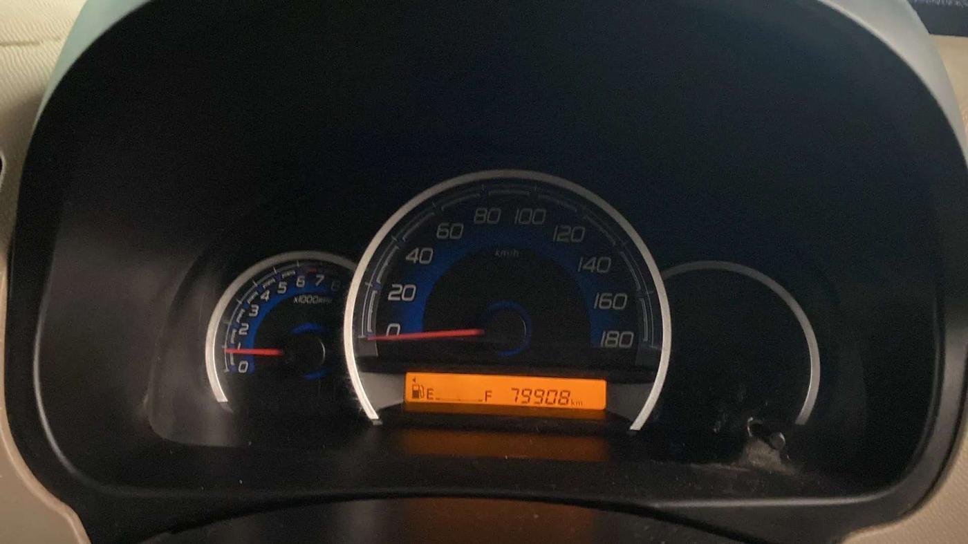 2017 Maruti Wagon R 1.0 VXI, CNG, Manual, 79,904 km, Odometer Image