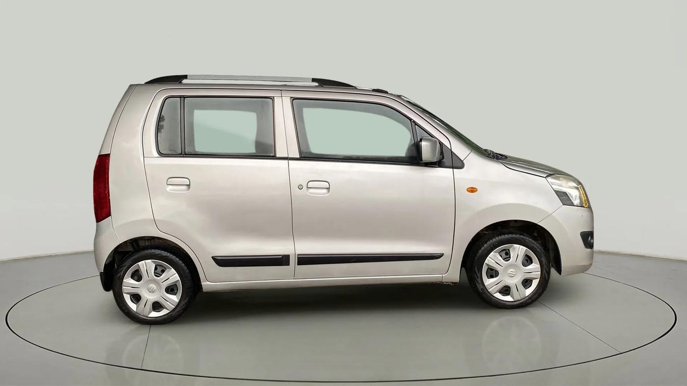 2017 Maruti Wagon R 1.0 VXI, CNG, Manual, 79,904 km, Right Side View