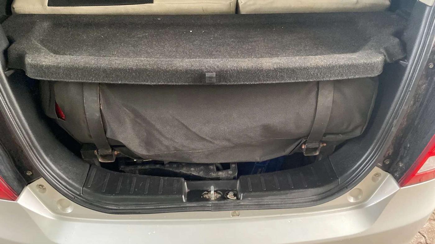 2017 Maruti Wagon R 1.0 VXI, CNG, Manual, 79,904 km, Boot Inside
