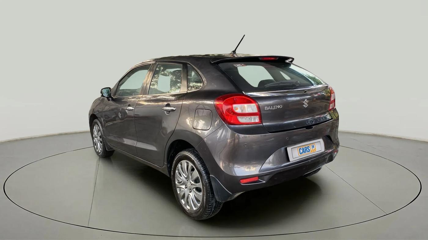 2017 Maruti Baleno ALPHA PETROL 1.2, Petrol, Manual, 47,724 km, Left Back Diagonal