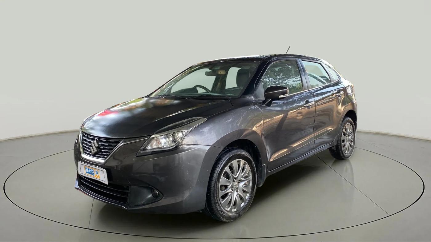 2017 Maruti Baleno ALPHA PETROL 1.2, Petrol, Manual, 47,724 km, Left Front Diagonal
