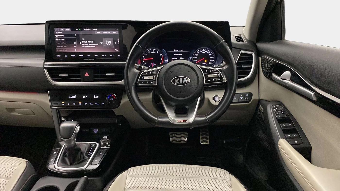 2020 KIA SELTOS GTX PLUS DCT 1.4 PETROL, Petrol, Automatic, 83,839 km, Steering Wheel Close Up