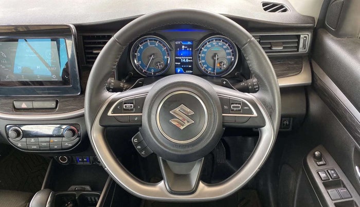 2023 Maruti XL6 ALPHA PLUS AT, Petrol, Automatic, 21,842 km, Steering Wheel Close Up