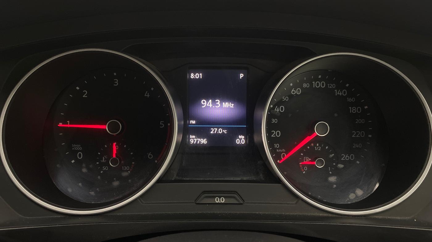 2017 Volkswagen TIGUAN COMFORTLINE TDI AT, Diesel, Automatic, 97,789 km, Odometer Image