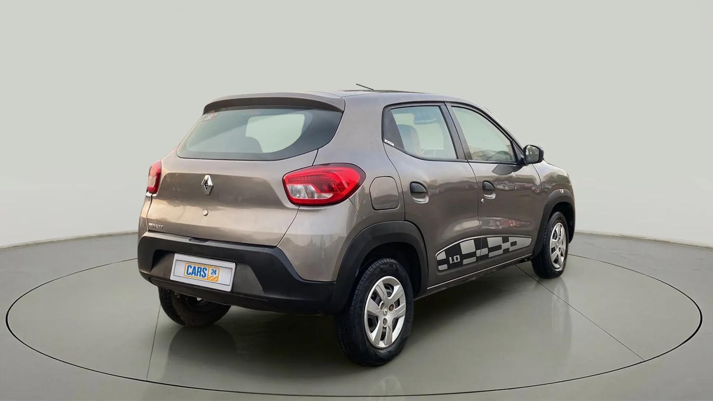 2018 Renault Kwid RXT 1.0 AMT (O), Petrol, Automatic, 34,307 km, Right Back Diagonal
