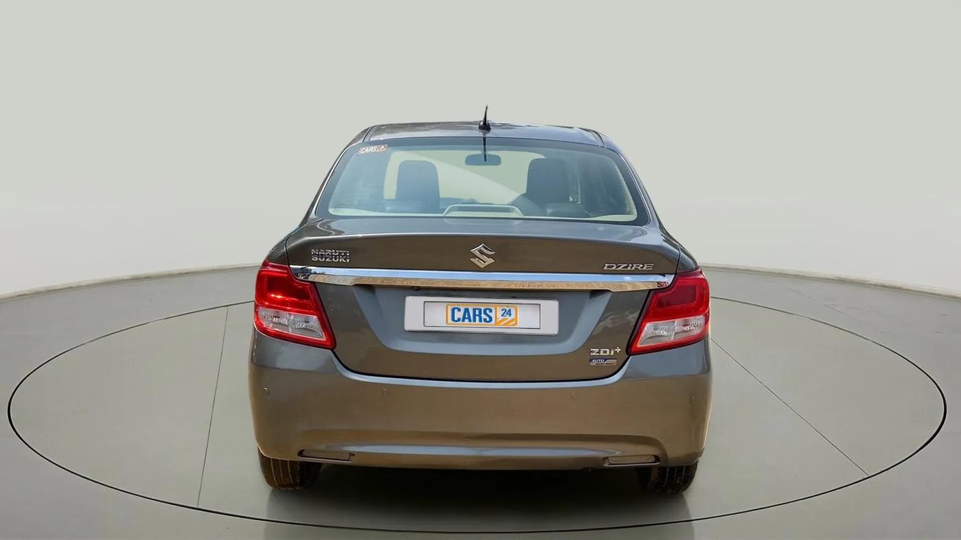 2017 Maruti Dzire ZDI PLUS AMT, Diesel, Automatic, 1,14,715 km, Back/Rear