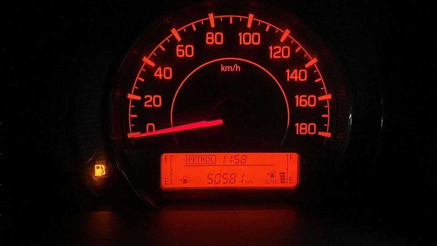 2021 Maruti New Wagon-R LXI CNG (O) 1.0, CNG, Manual, 50,602 km, Odometer Image