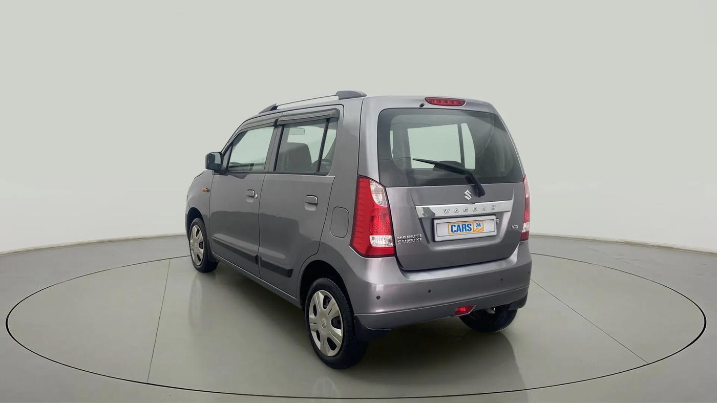 2016 Maruti Wagon R 1.0 VXI, Petrol, Manual, 71,410 km, Left Back Diagonal