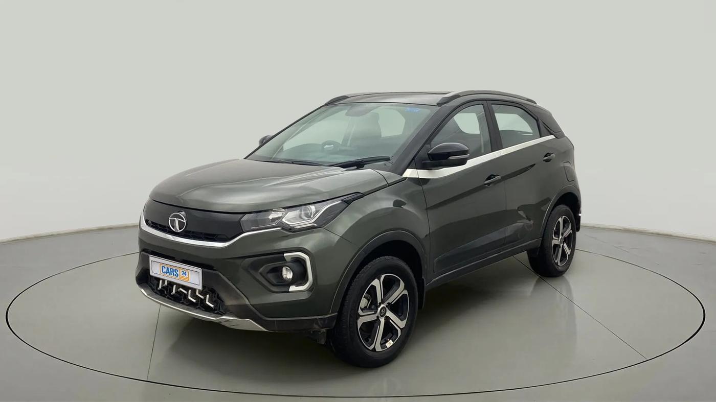 2022 Tata NEXON XZ PLUS (HS) PETROL, Petrol, Manual, 13,113 km, Left Front Diagonal