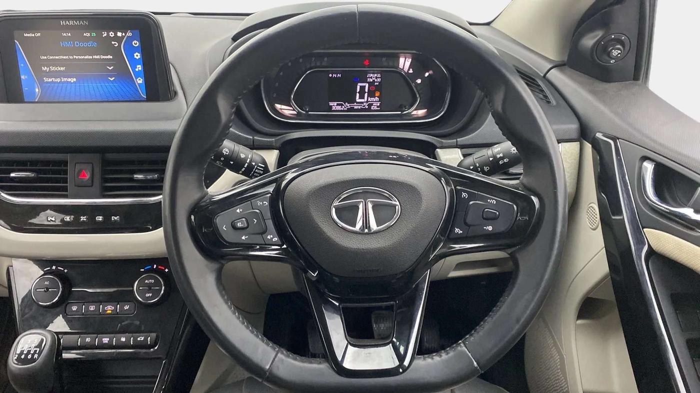 2022 Tata NEXON XZ PLUS (HS) PETROL, Petrol, Manual, 13,113 km, Steering Wheel Close Up