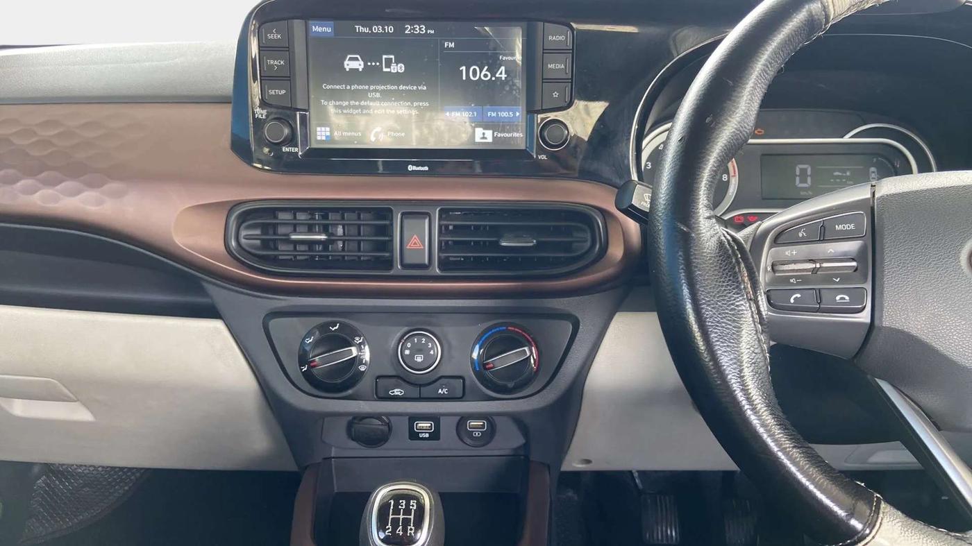 2020 Hyundai AURA SX 1.2, Petrol, Manual, 77,163 km, Air Conditioner