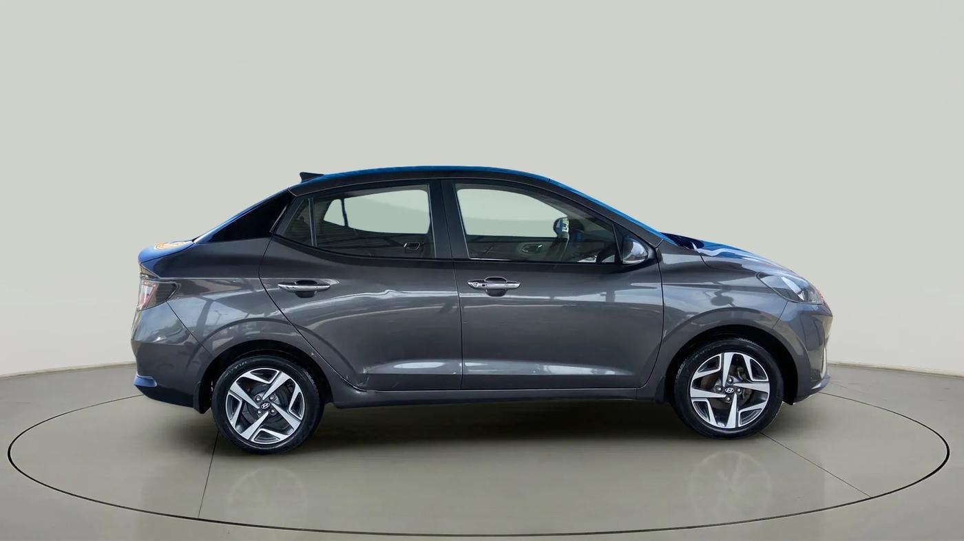 2020 Hyundai AURA SX 1.2, Petrol, Manual, 77,163 km, Right Side View