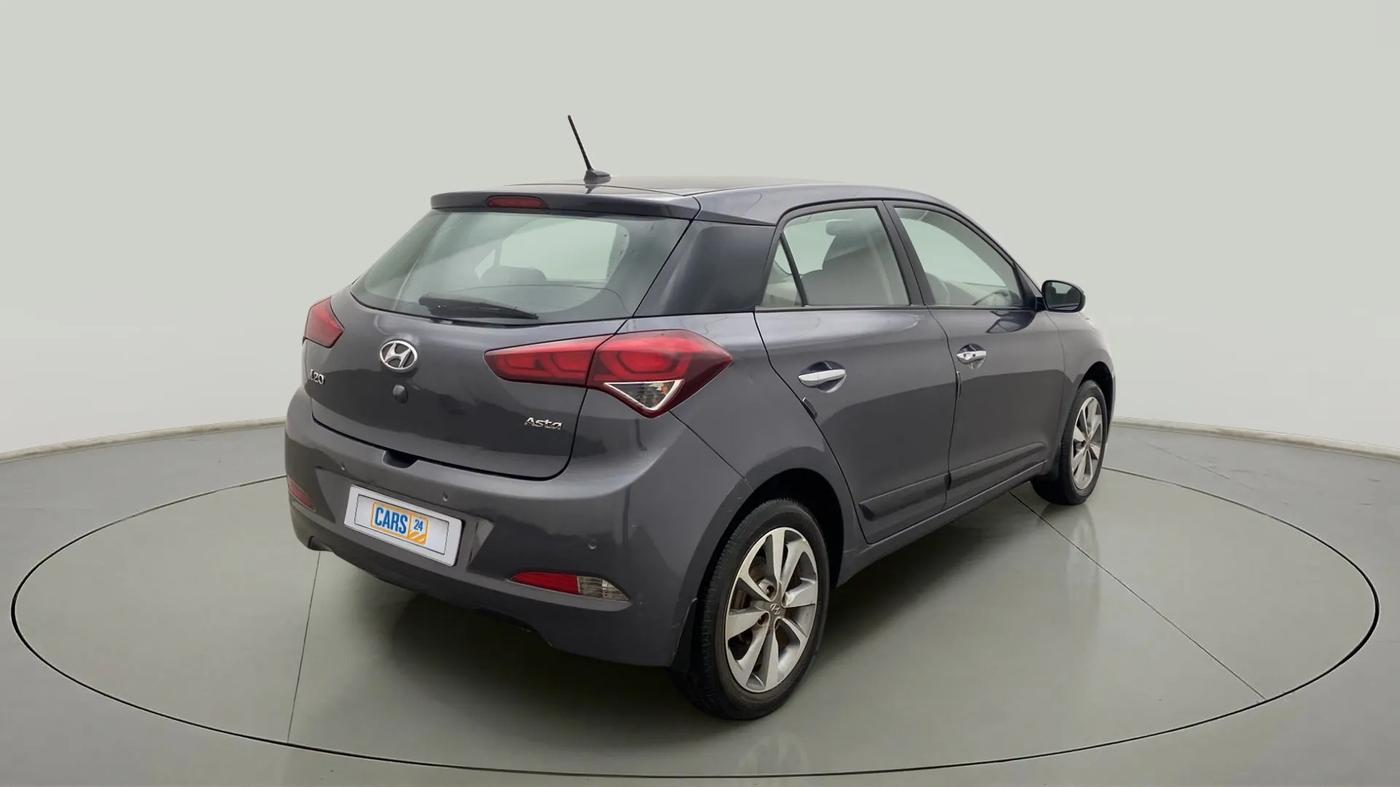 2017 Hyundai Elite i20 ASTA 1.2 (O), Petrol, Manual, 61,471 km, Right Back Diagonal