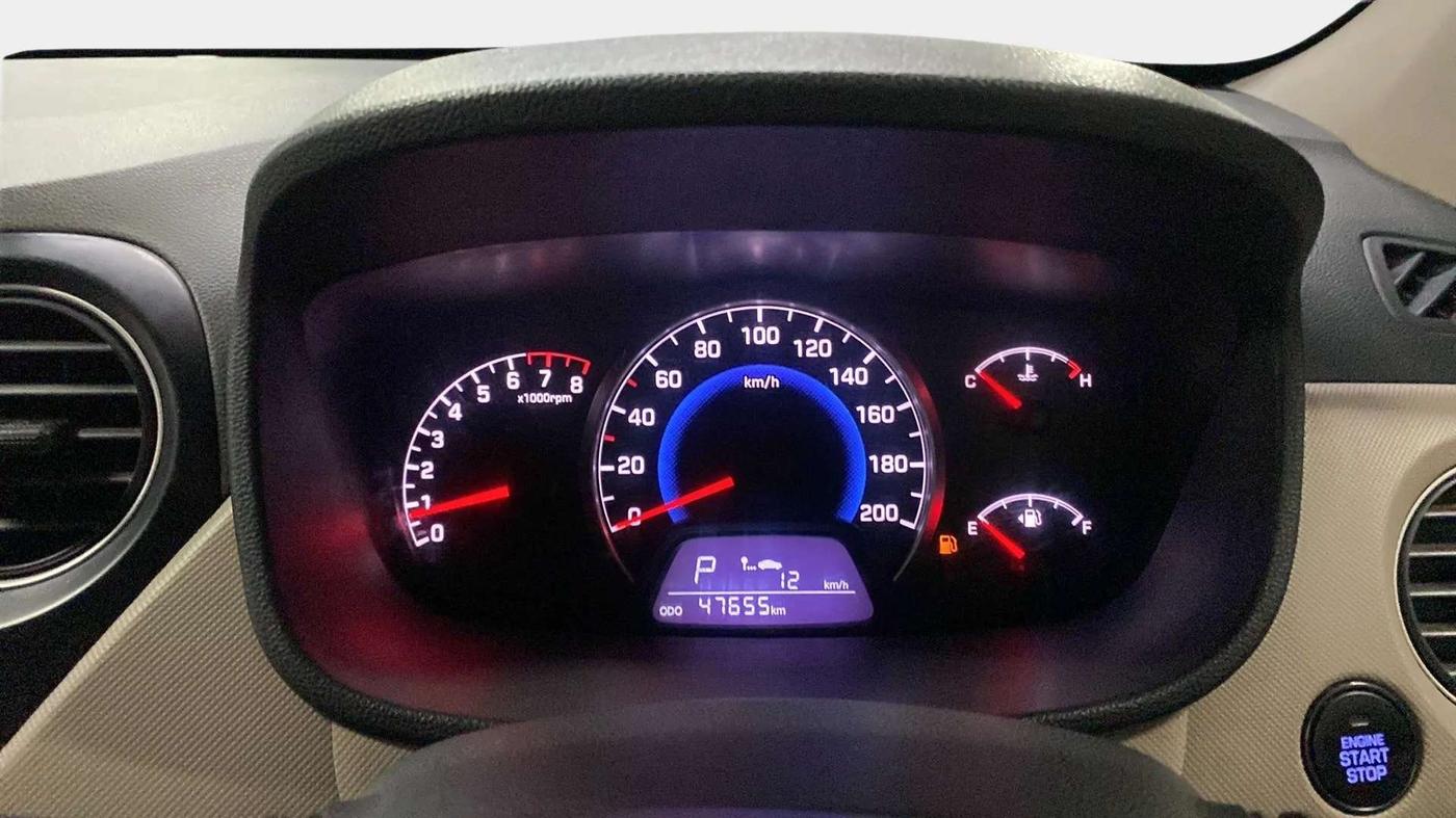 2015 Hyundai Grand i10 ASTA AT 1.2 KAPPA VTVT, Petrol, Automatic, 47,771 km, Odometer Image