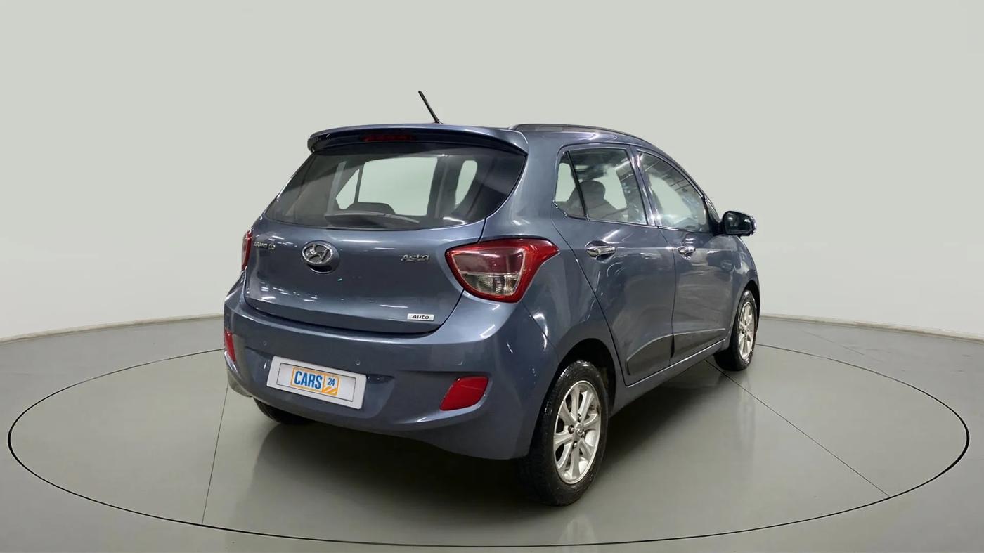2015 Hyundai Grand i10 ASTA AT 1.2 KAPPA VTVT, Petrol, Automatic, 47,771 km, Right Back Diagonal